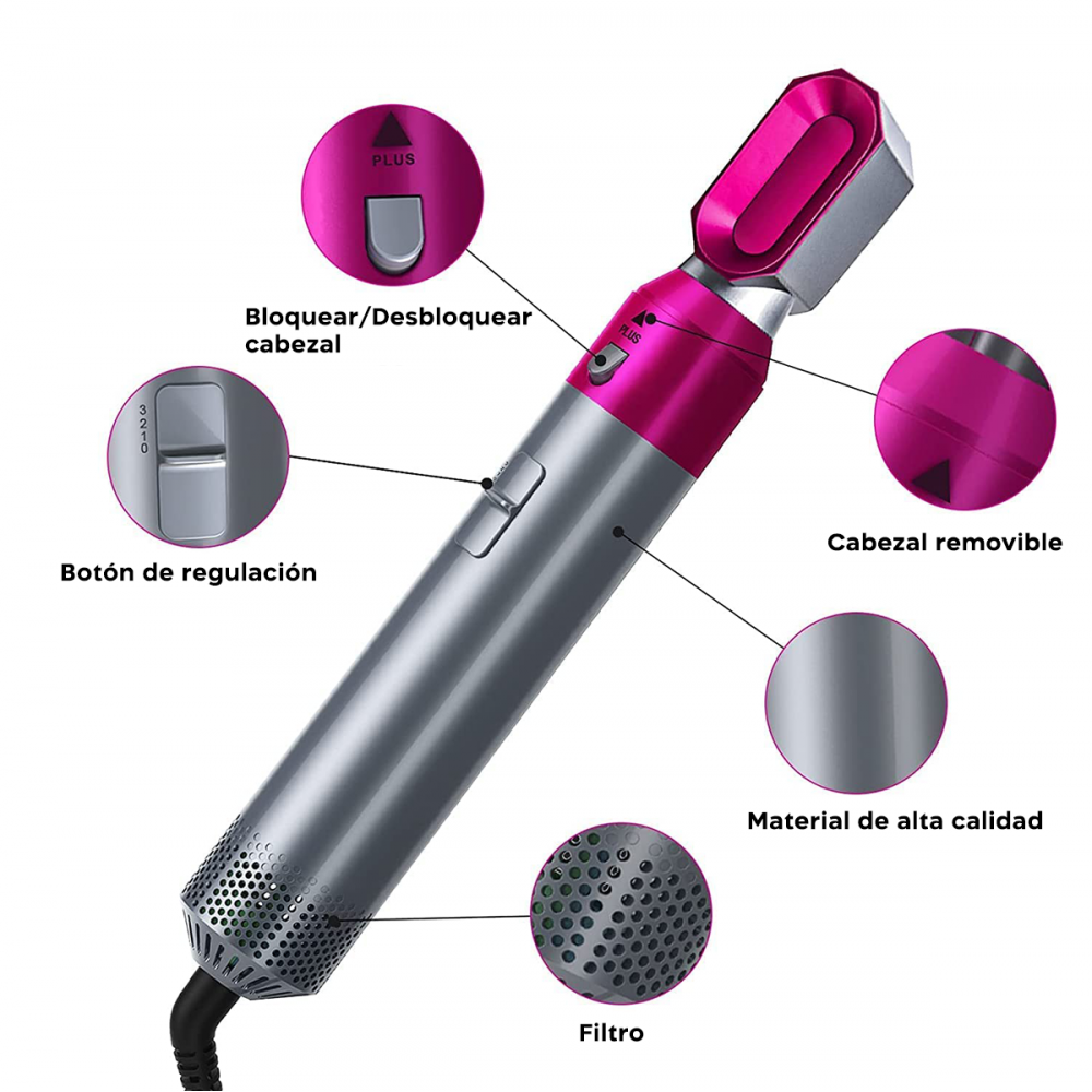 Secador 5 en 1 - HairPro